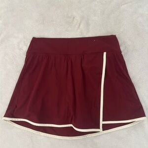 Old Navy Burgundy Powersoft Athletic Skort